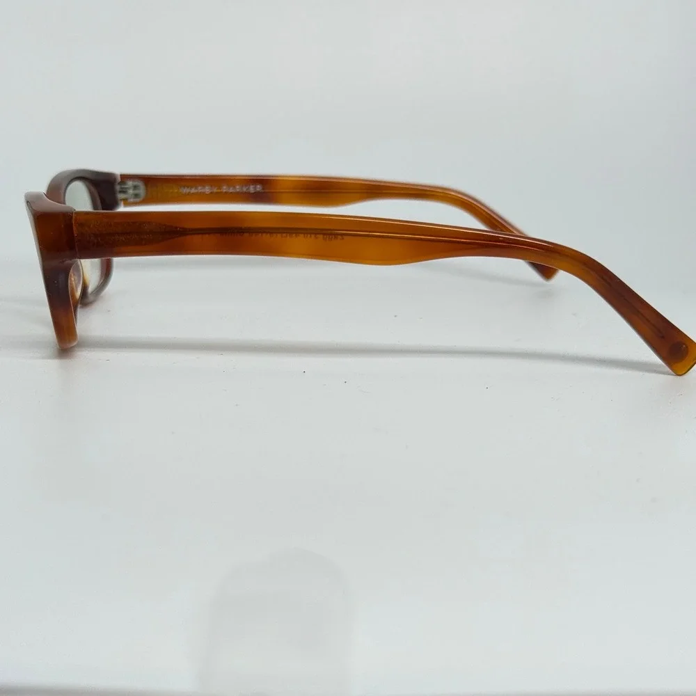 Warby Parker Zagg 310 Eyeglasses Tortoise Shell Rectangle Full‎ Rim Women 21255